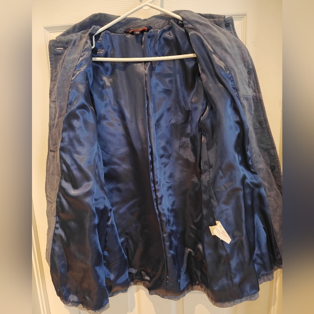 DENVER HAYES Leather Suede Jacket - Picture 2 of 10